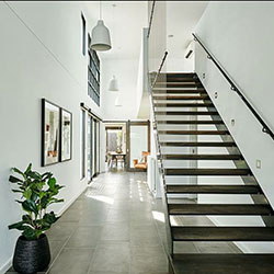 STair, cutstring, spotted gum