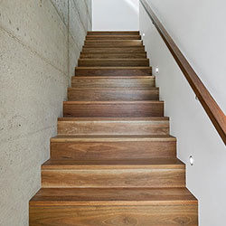 STair, cutstring, spotted gum