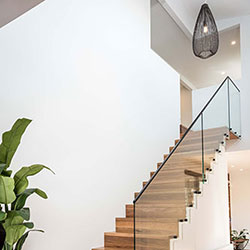 STair, cutstring, spotted gum